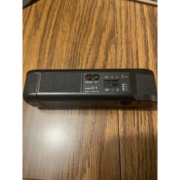 Rokunar Power Winder | for Canon A Series Cameras w/Leather Case Vintage - Picture 9 of 10